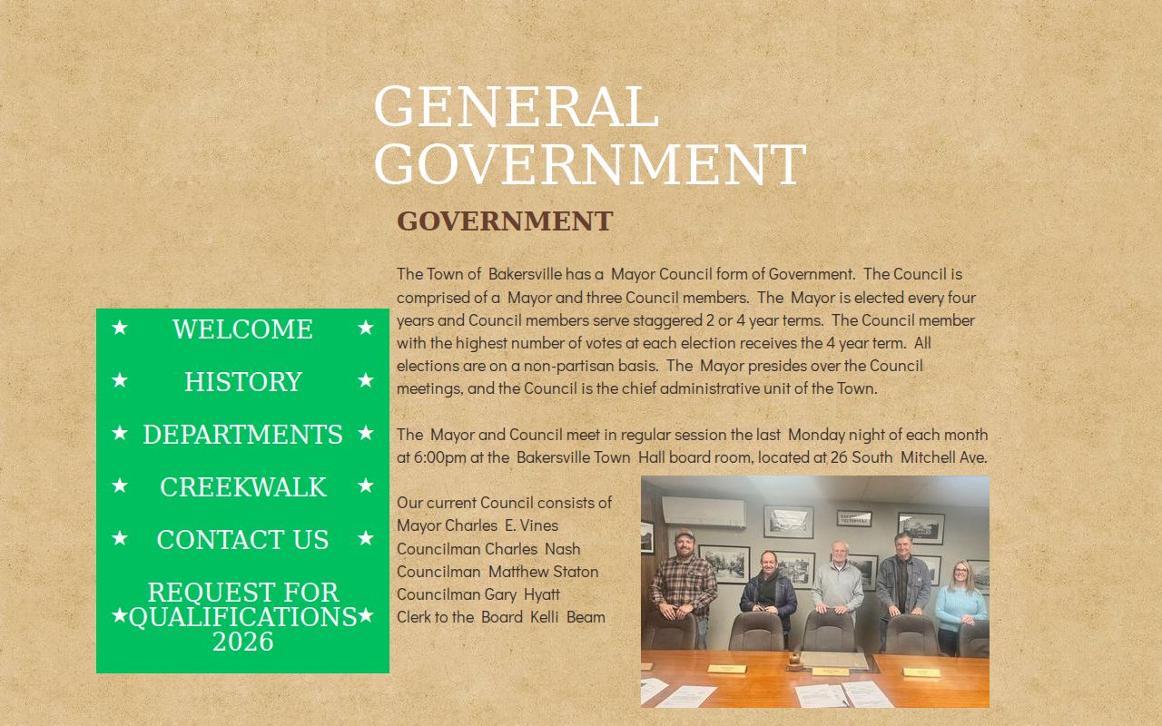 Bakersville court records distinction between town ordinances and county court files