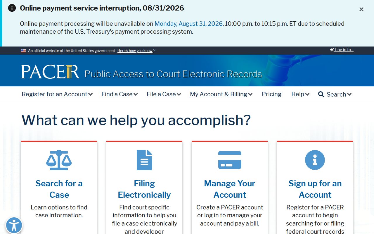 Mitchell County court records distinction between state case files and PACER federal dockets